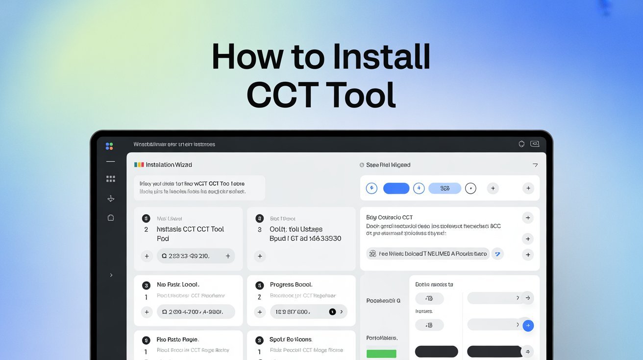 How To Install Cct Tool: Step-By-Step Setup Guide